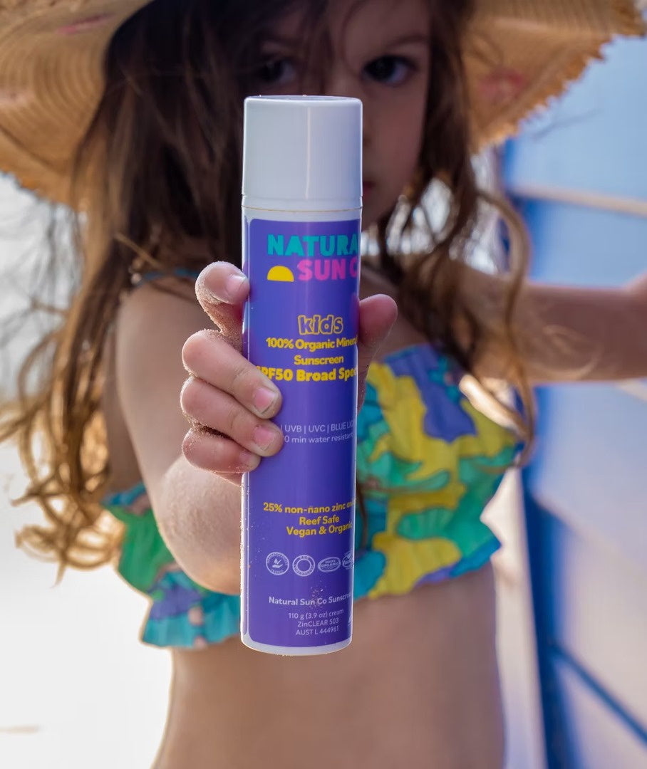 Natural Sun Co - Kids SPF50 Sunscreen