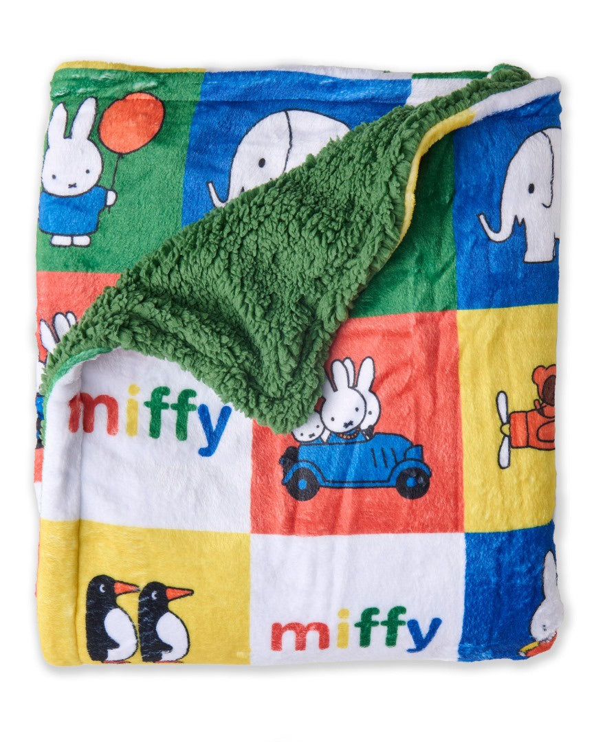 Kip & Co - x Miffy - Miffy's Adventures Kids Kuddle Blanket