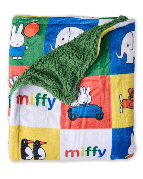 Kip & Co - x Miffy - Miffy's Adventures Kids Kuddle Blanket