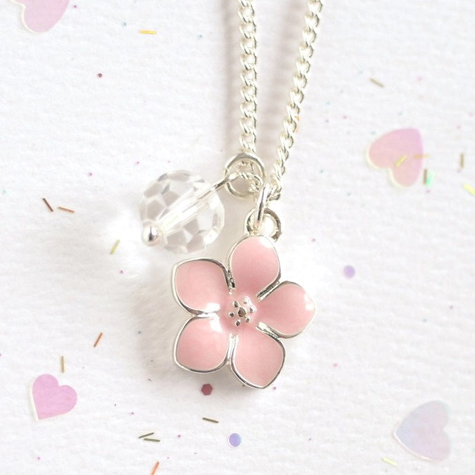Lauren Hinkley - Pink Flower Necklace