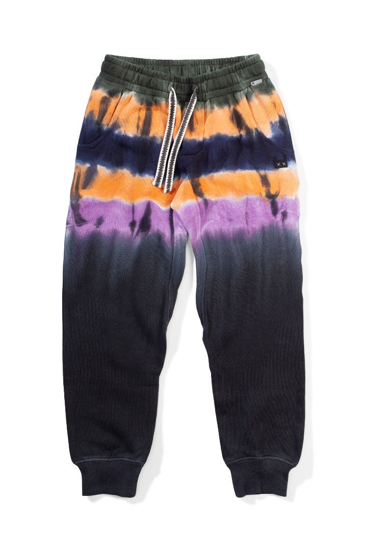 Munster - Waistdeep Track Pant / Black Tye Dye