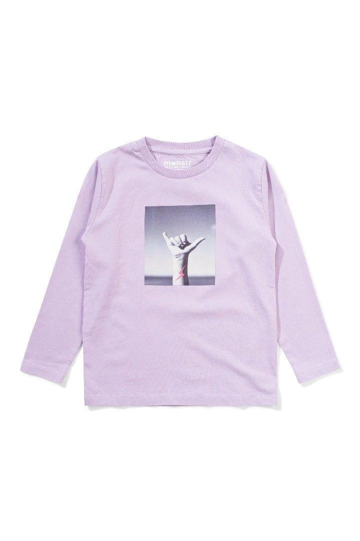 Munster - Hangloose Long Sleeve Tee / Lilac