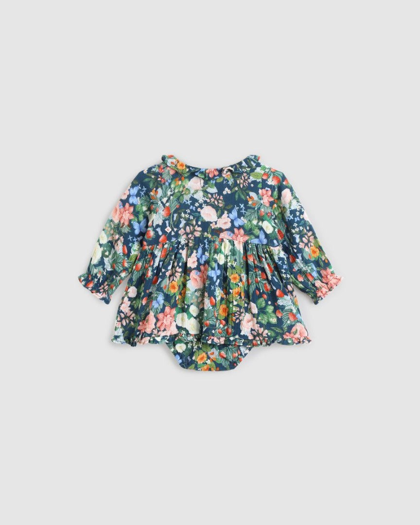 Alex & Ant - Ivy Baby Dress / Strawberry Navy