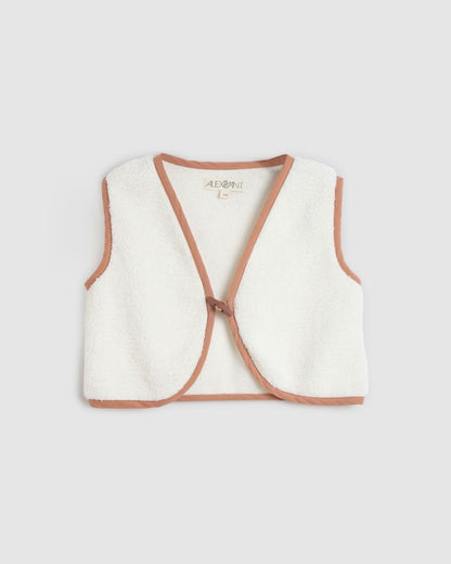Alex & Ant - Magnolia Vest - Natural Sherpa