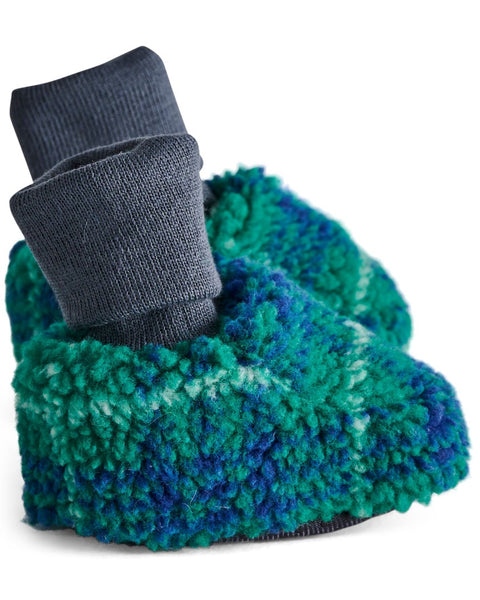 Kip & Co - Sherpa Baby Booties / Wilderness Tartan
