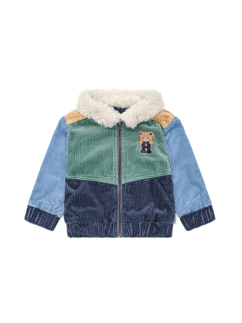 Huxbaby - Midnight Colour Block Cord Jacket
