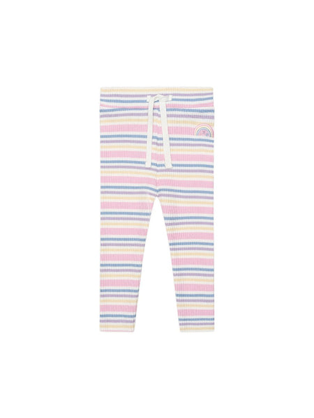 Huxbaby - Rainbow Stripe Rib Legging