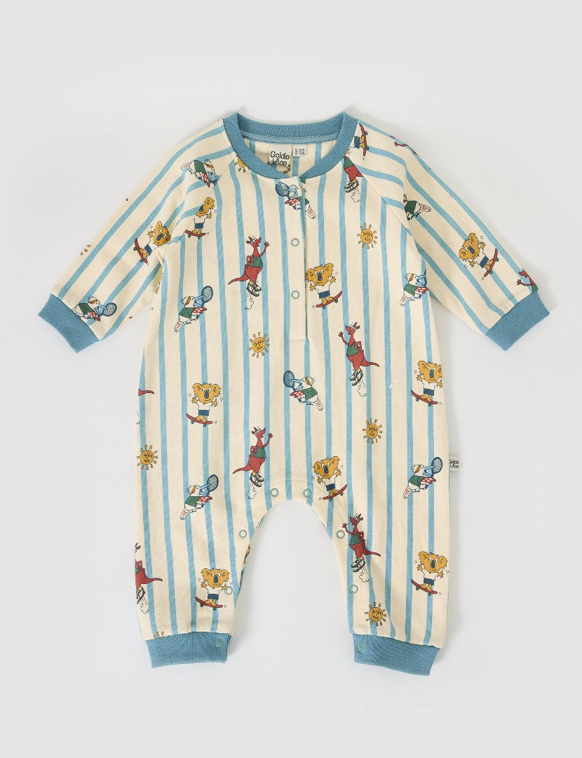 Goldie & Ace - Goldie Squad Relaxed Terry Romper