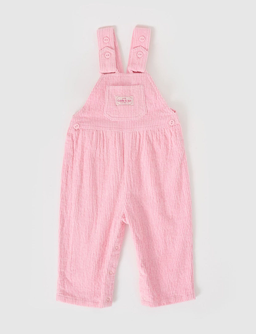 Goldie & Ace - Sammy Corduroy Overalls / Sweet Pea