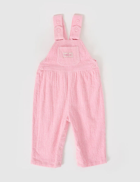 Goldie & Ace - Sammy Corduroy Overalls / Sweet Pea
