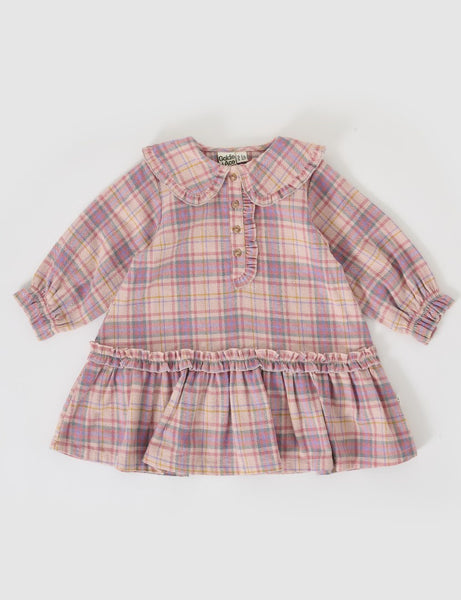 Goldie & Ace - Diana Collared Check Dress