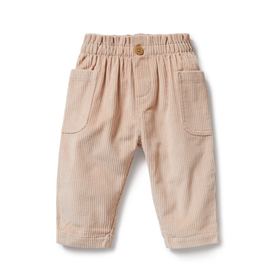 Wilson + Frenchy - Organic Cord Pant / Rose