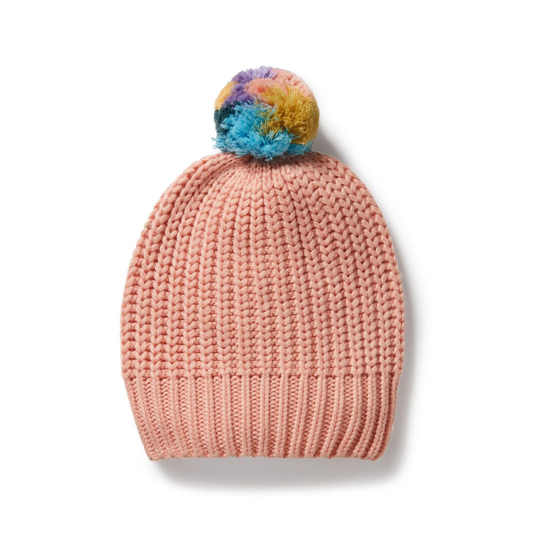 Wilson + Frenchy - Organic Knitted Hat / Rainbow