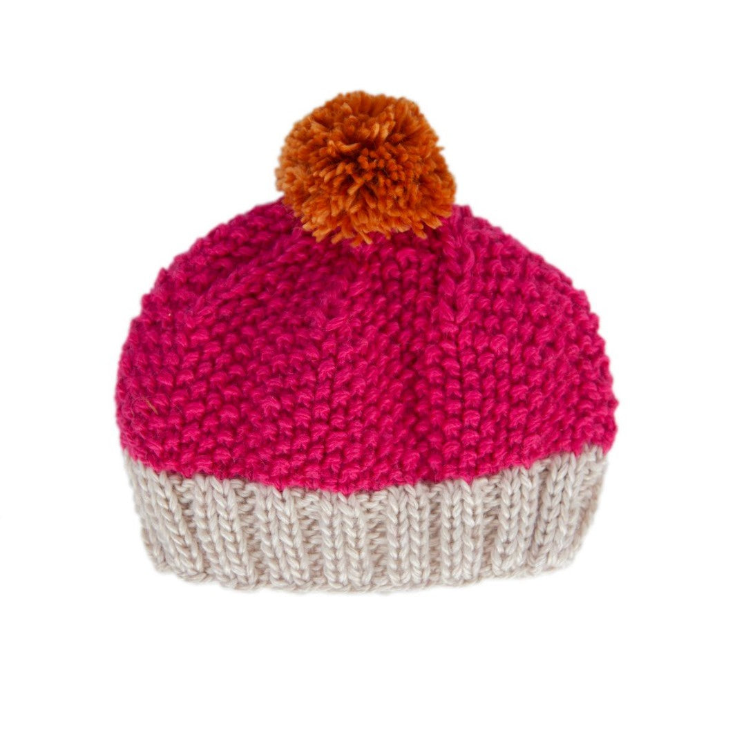 Acorn - Wilderness Beanie / Fuschia