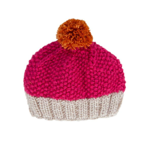 Acorn - Wilderness Beanie / Fuschia