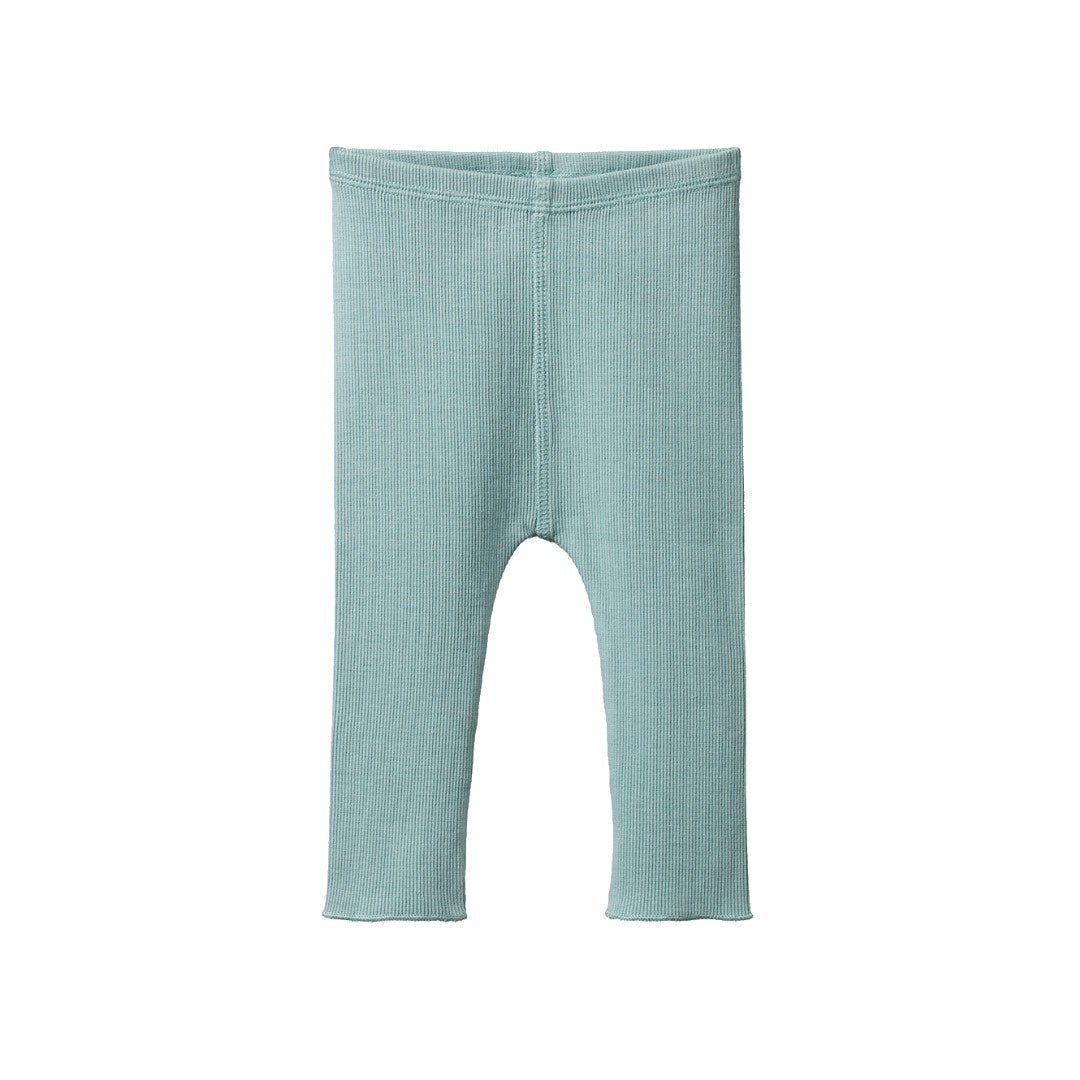 Nature Baby - Honey Pants Cotton Rib / Powder Blue