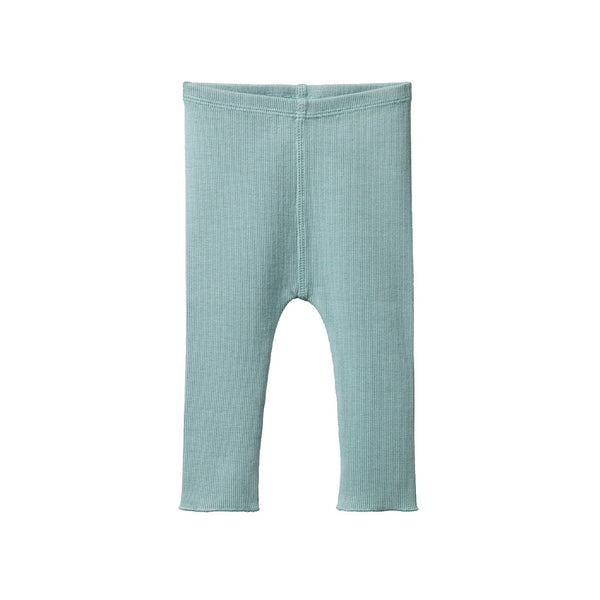 Nature Baby - Honey Pants Cotton Rib / Powder Blue