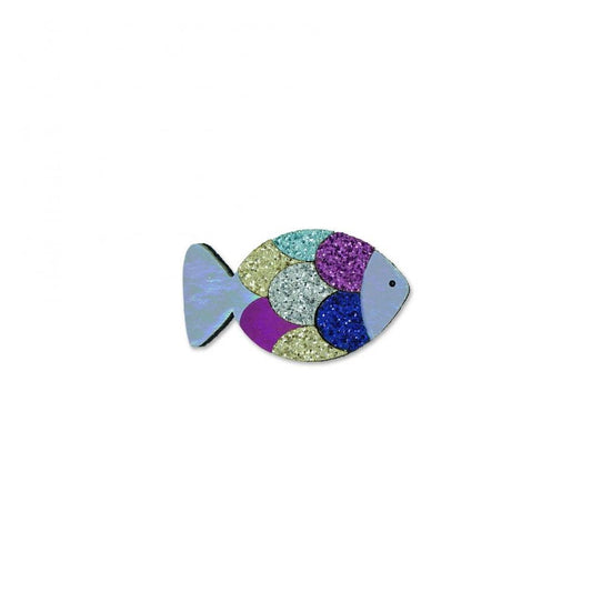 Milk & Soda - Colourful Fish Hair Clip / Silver