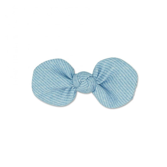 Milk & Soda - Denim Ribbon Hair Clip / Light Denim