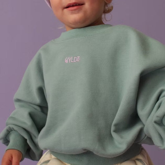 Wylde The Label - Cloud Cruiser Pullover / Sage Green