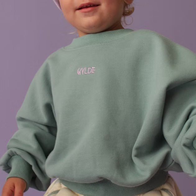 Wylde The Label - Cloud Cruiser Pullover / Sage Green