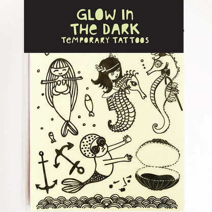 Missy Minzy - Glow in the Dark Temporary Tattoos