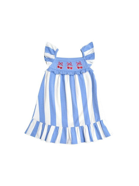 Huxbaby - Seaside Cherry Stripe Dress