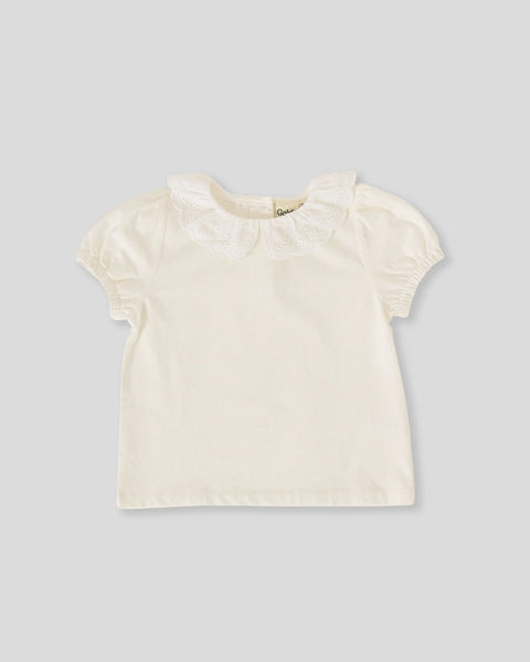 Goldie & Ace - Laura Puff Sleeve Collar Top