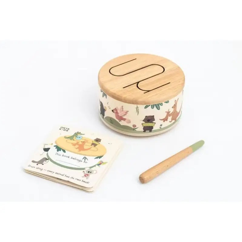 Toyslink - Outback Beats (Wooden Drum with Australian Animals)