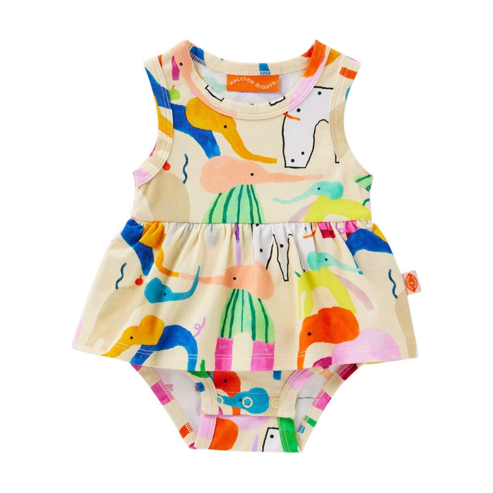 Halcyon Nights - Singlet Dress / Happy Herd
