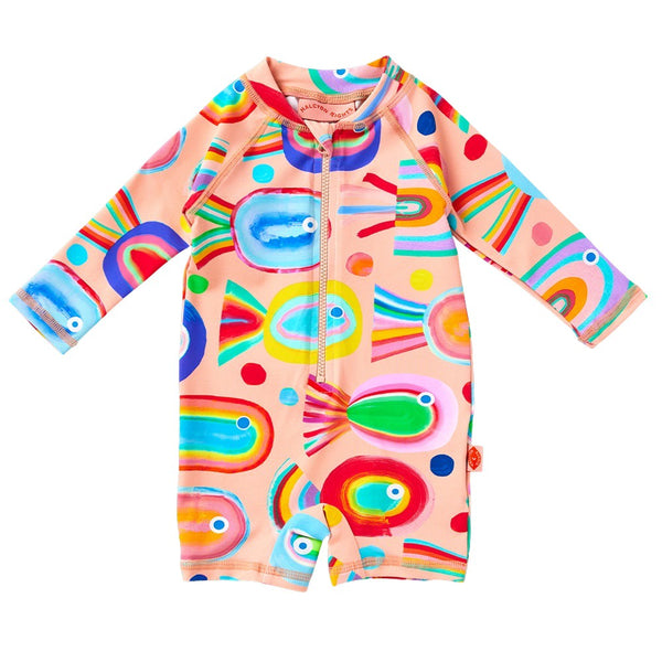 Halcyon Nights - Long Sleeve Rash Suit / Fancy Fins
