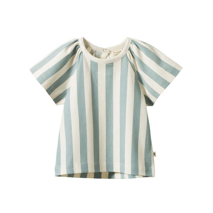 Nature Baby - Faye Tee / Star Dew Stripe