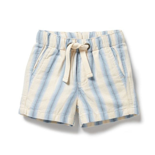 Wilson + Frenchy - Organic Short / Deep Blue Stripe