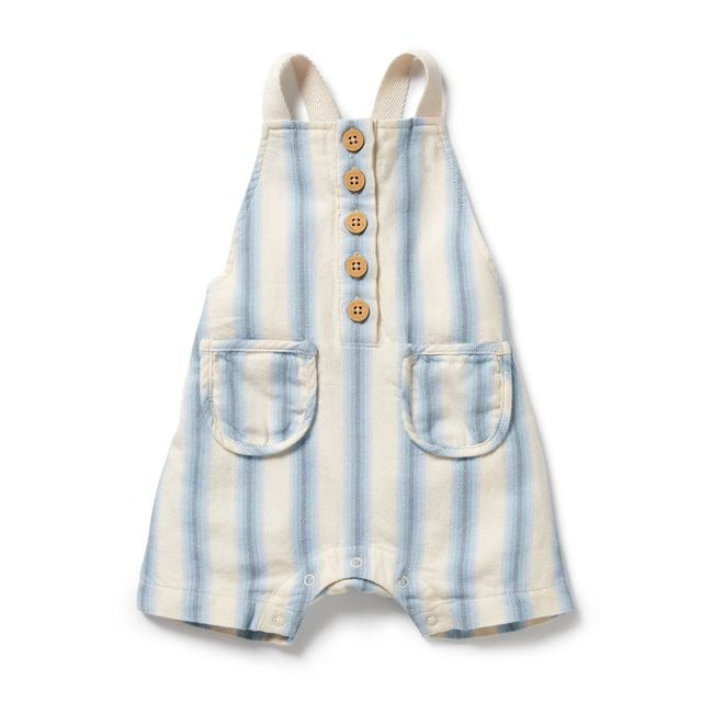 Wilson + Frenchy - Organic Overall / Deep Blue Stripe
