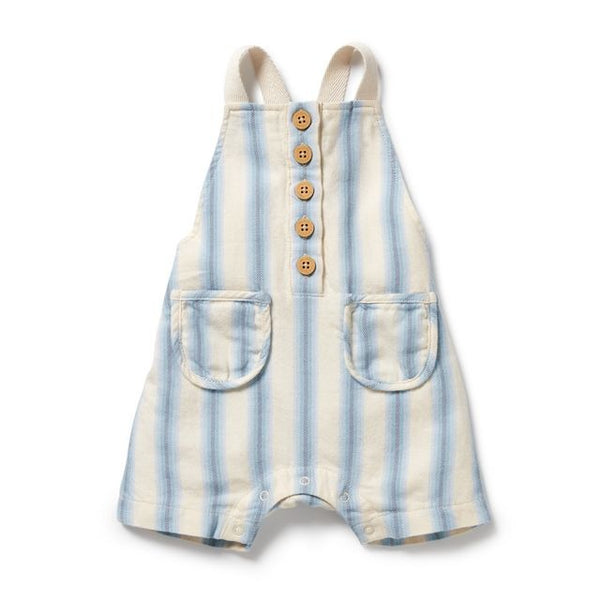 Wilson + Frenchy - Organic Overall / Deep Blue Stripe