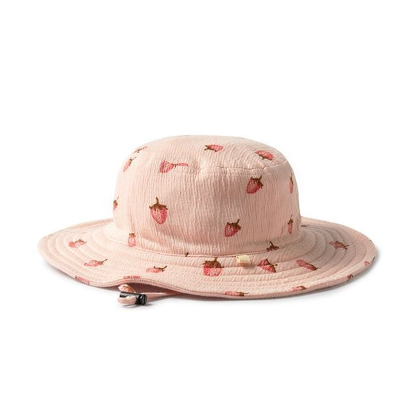 Wilson + Frenchy - Organic Sun Hat / Strawberry Kisses