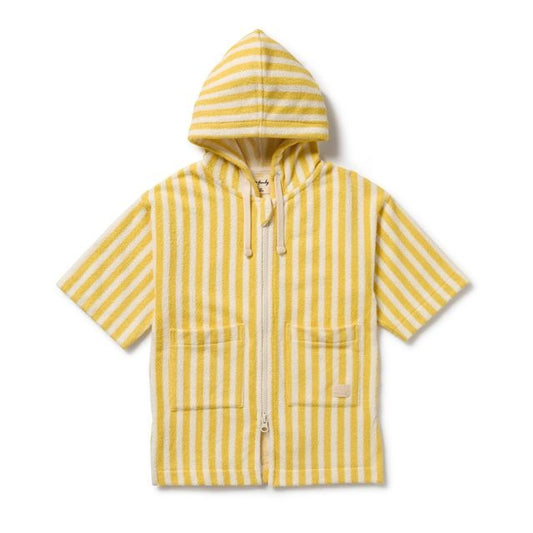 Wilson + Frenchy - Organic Terry Hooded Towel / Honey Wave