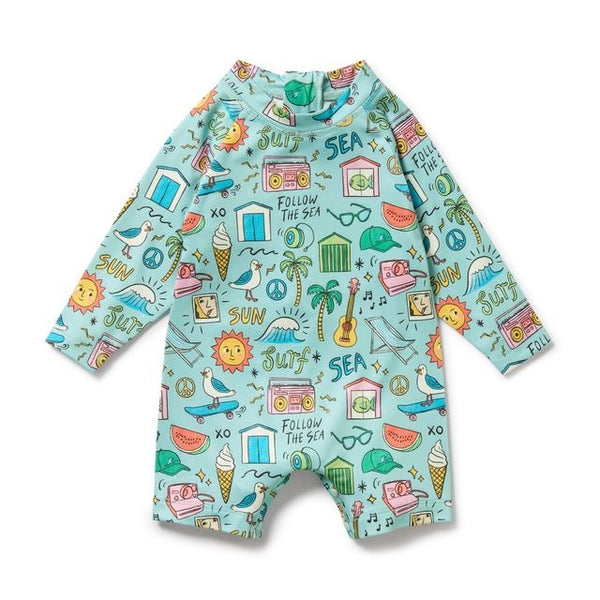 Wilson + Frenchy - One Piece Boyleg Swimsuit / Sun Surf & Sea