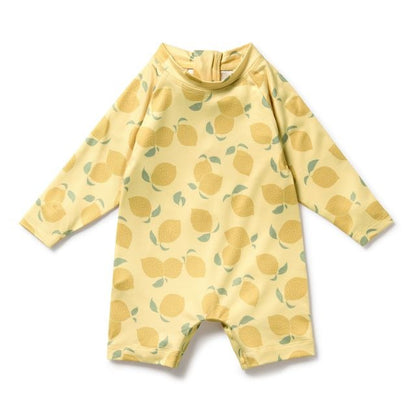 Wilson + Frenchy - One Piece Boyleg Swimsuit / Lemon Drop