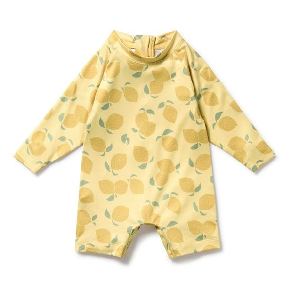 Wilson + Frenchy - One Piece Boyleg Swimsuit / Lemon Drop