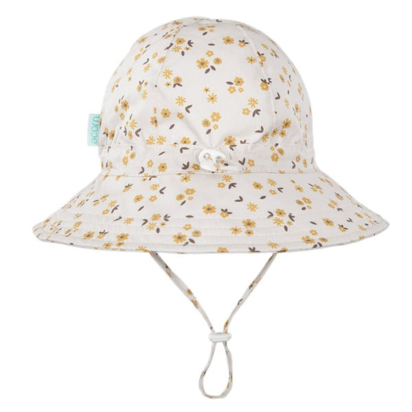 Acorn - Wide Brim Sunhat / Amber Blooms