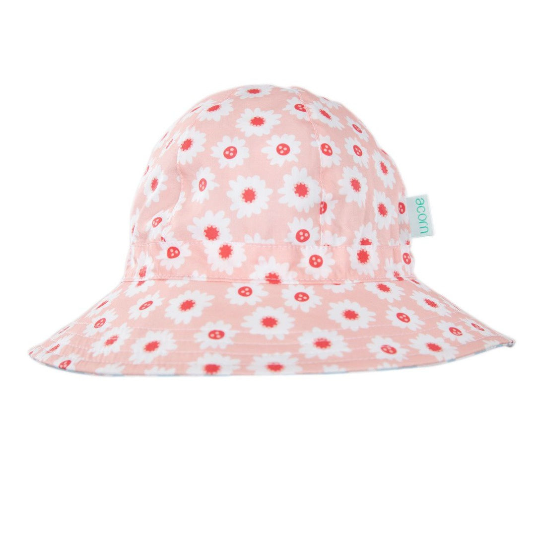 Acorn - Wide Brim Reversible Sunhat / Camellia