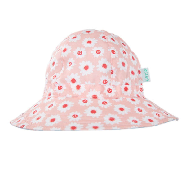 Acorn - Wide Brim Reversible Sunhat / Camellia