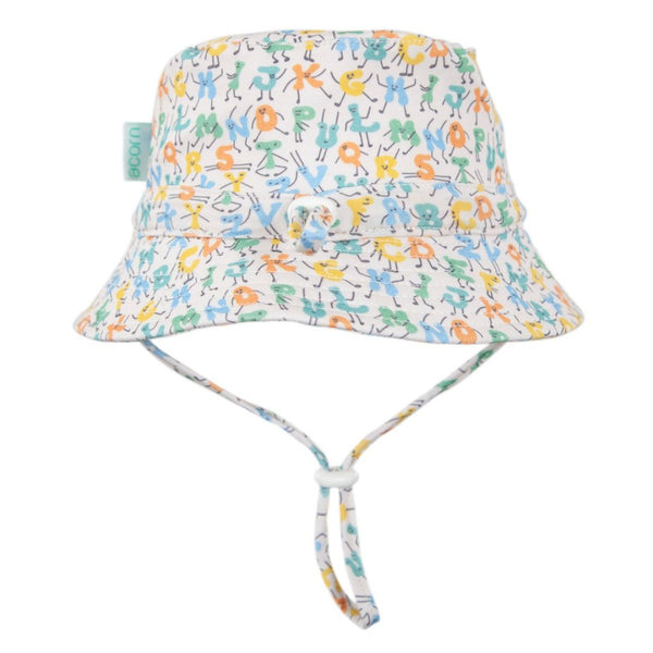 Acorn - Stretch Cotton Wide Brim Sunhat / ABC's