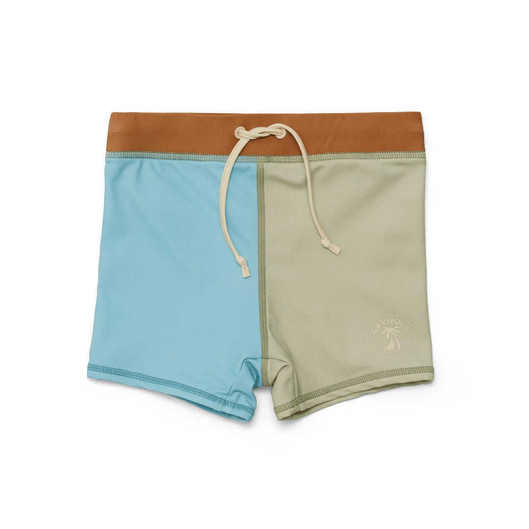 Cry Wolf - Baby Swim Short / Ocean Breeze