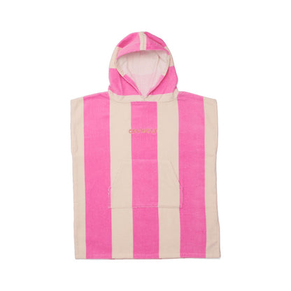 Cry Wolf - Hooded Towel / Candy Stripe
