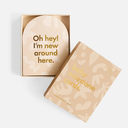 Fox & Fallow - Baby Milestone Cards / Helios