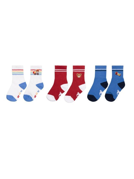 Huxbaby - Sporty Socks 3 Pack / Jetsetter