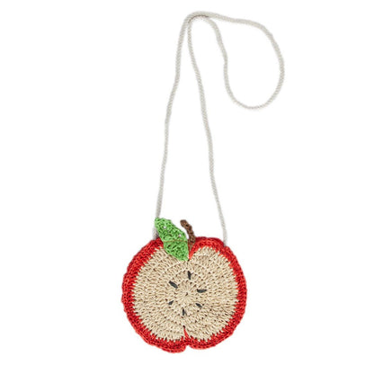Acorn -  Apple Straw Bag