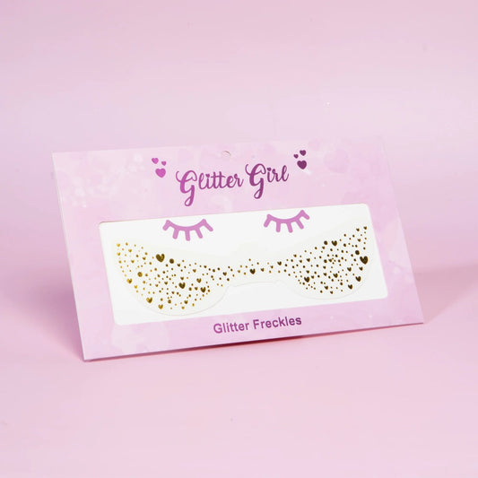 Glitter Girl - Freckles Hearts